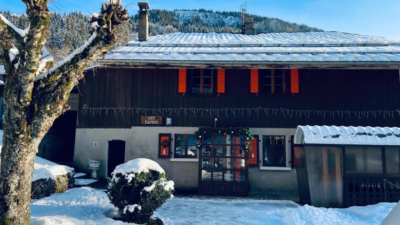 Villa Les Sapins Saint-Jean-dʼAulps Exterior foto
